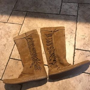 Emerie UGG tassel boots.